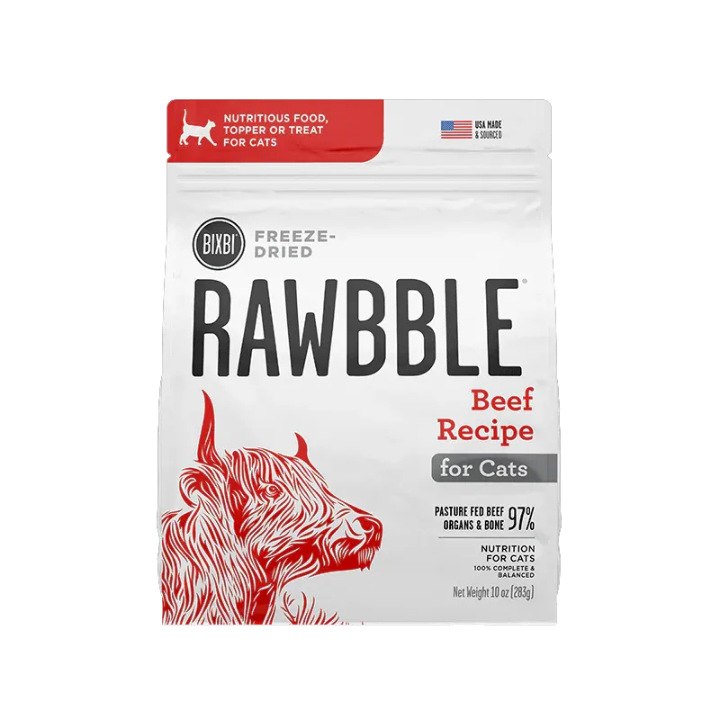 Bixbi Cat FD Rawbble Beef 10oz