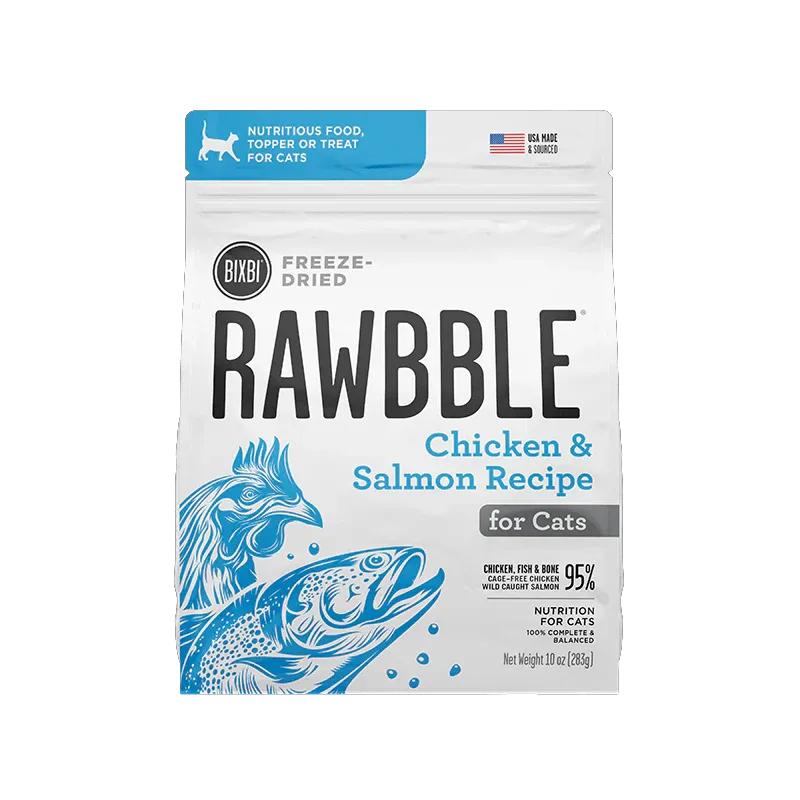 Bixbi Cat FD Rawbble Chicken &amp; Salmon 10oz