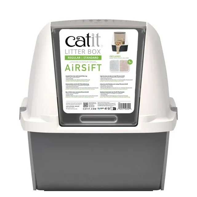 Catit Airsift Litter Pan - Regular 22.4 x 18.3 x 15.3 in