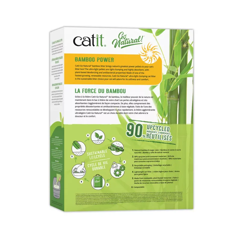 Catit Go Natural! Ultra-Light Clumping Cat Litter - Vanilla - 3.6 kg