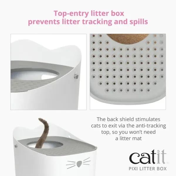 Catit PIXI Litter Box - 41 x 52.5 x 48 cm