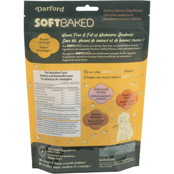 Darford SoftBaked Dog Treat - Super Cheesy 284g/10oz