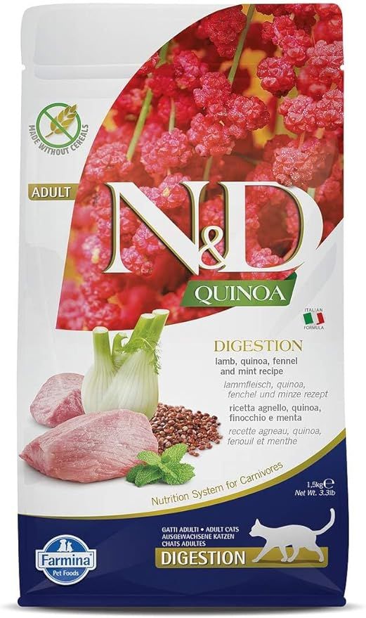 FARMINA ND Cat Quinoa Digestion LAMB 1.5kg