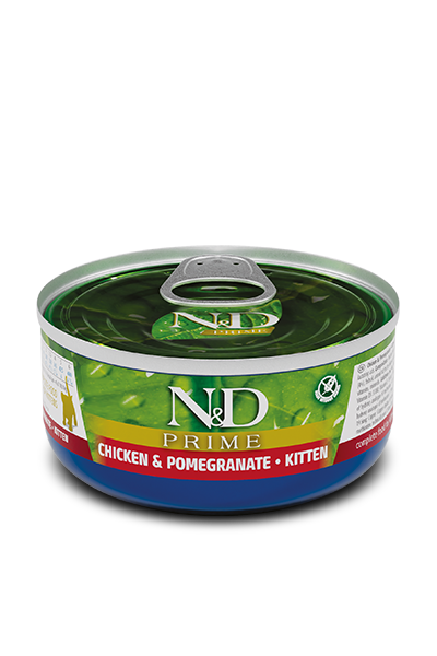 Farmina ND KITTEN Cans 70g, Flavour: Chicken Pomegranate