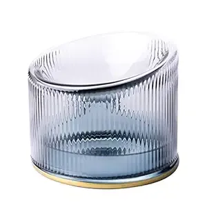 FurryTail Fooddict Cat Bowl Blue