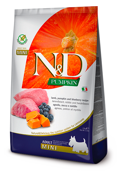 Farmina N&amp;D Pumpkin Lamb &amp; Blueberry AD Mini | Dogs 2.5kg
