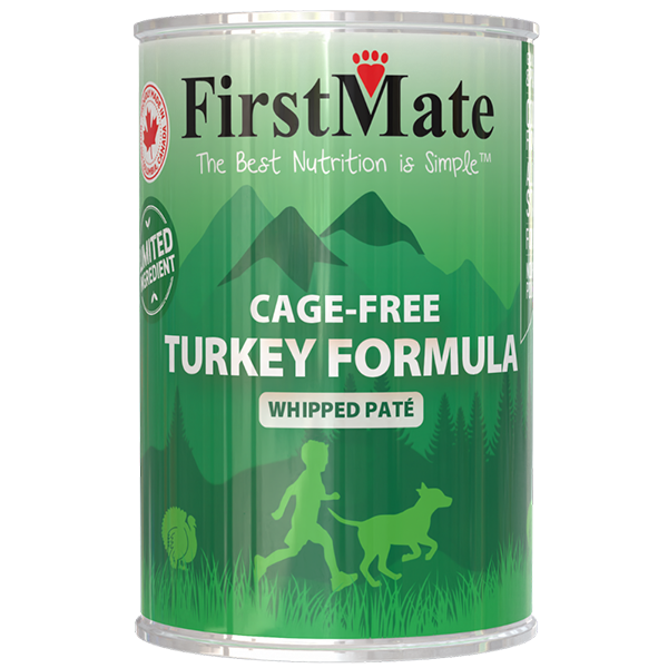 FirstMate Dog LID GF Can Turkey 12.2 oz