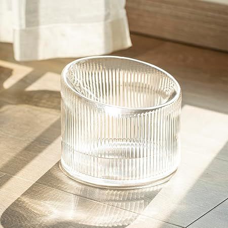 FurryTail Fooddict Cat Bowl White