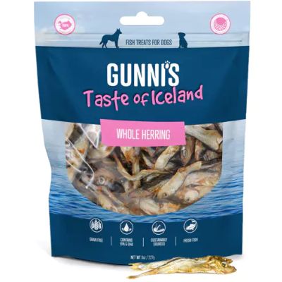 Gunni’s Dog Treat Whole Herring 255g