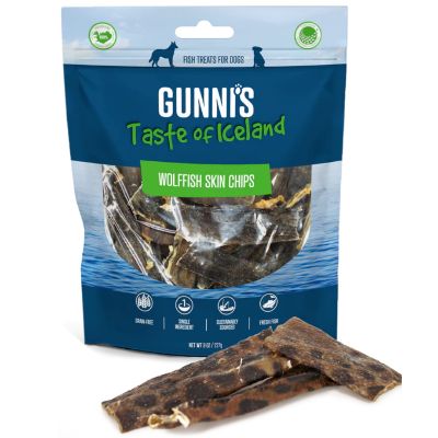 Gunni’s Dog Treat Wolfish Skin Chips 255g