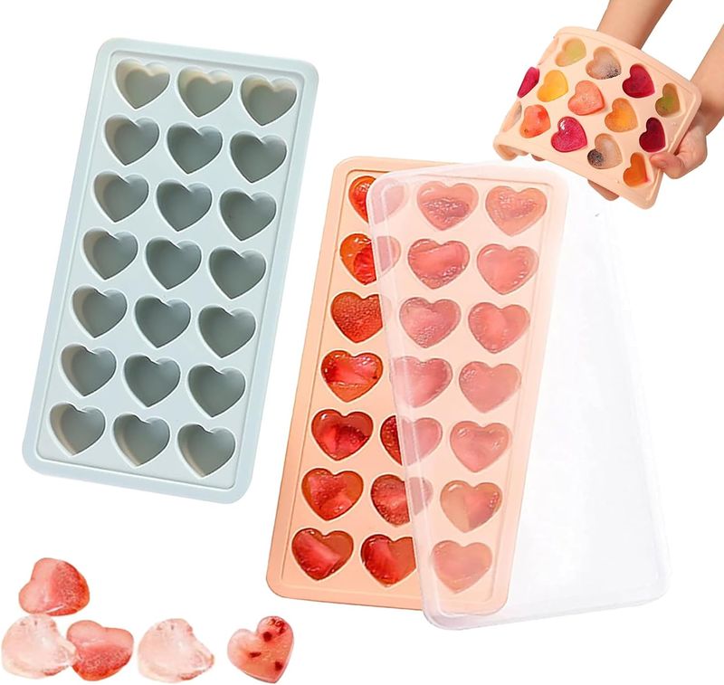 Ice Cube Tray Hearts