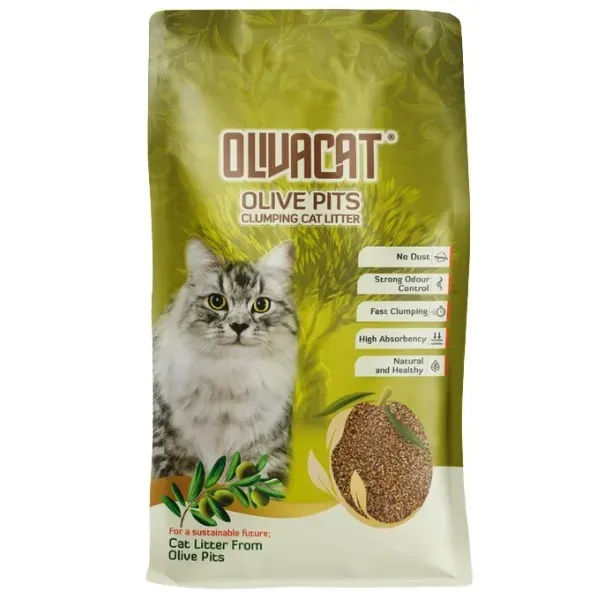 OLIVACAT Natural Olive Pit Litter 6kg