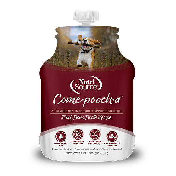 NutriSource Dog Come-Pooch-A Beef Bone Broth 354ml
