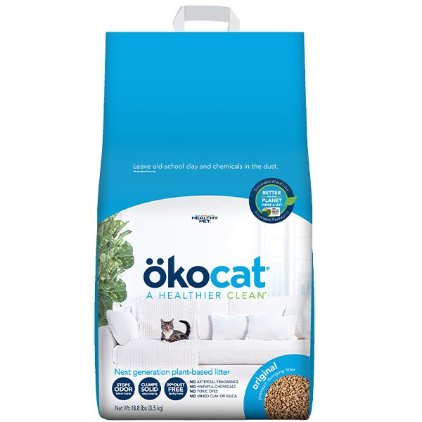 ökocat® Original Premium Clumping Wood Cat Litter 18.8lb