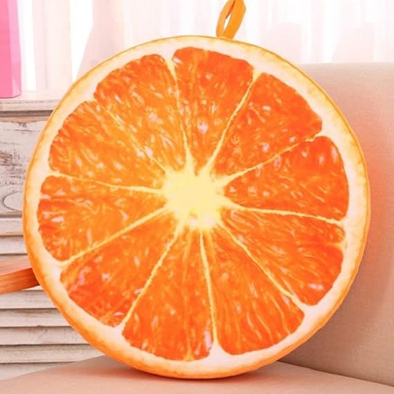 Orange fruit slice cushion/ pillow for pet