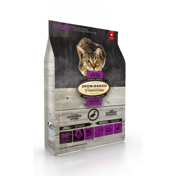 Oven-Baked Tradition Cat GF Duck 5LB