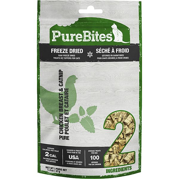 Purebites Chicken Breast &amp; Catnip 37 gm Value | Cat