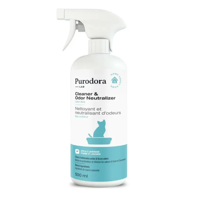 PURODORA Litter Box Odor Neutralizer 500ml