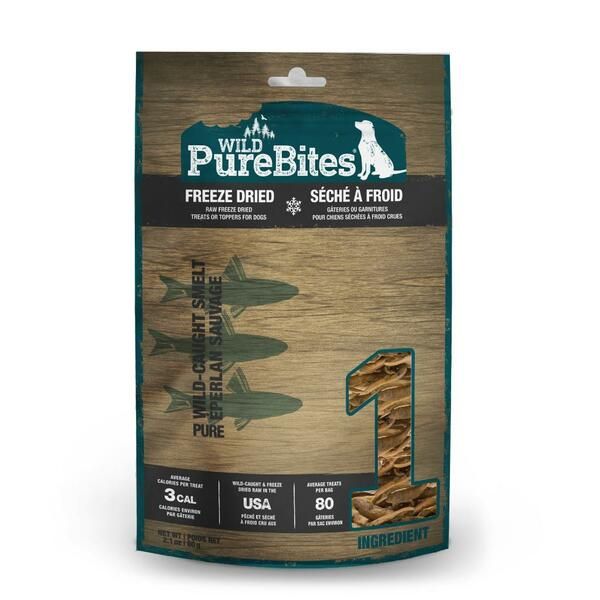 Purebites Wild Smelt 60GM | Mid