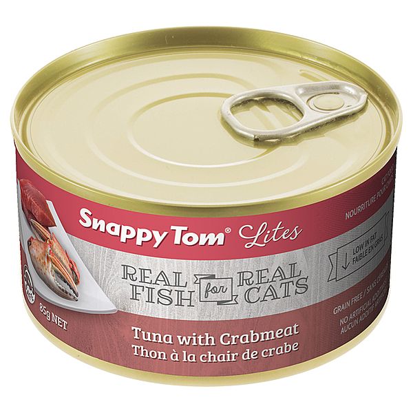 Snappy Tom Lite Tuna with Crabmeat 85GM | Cat
