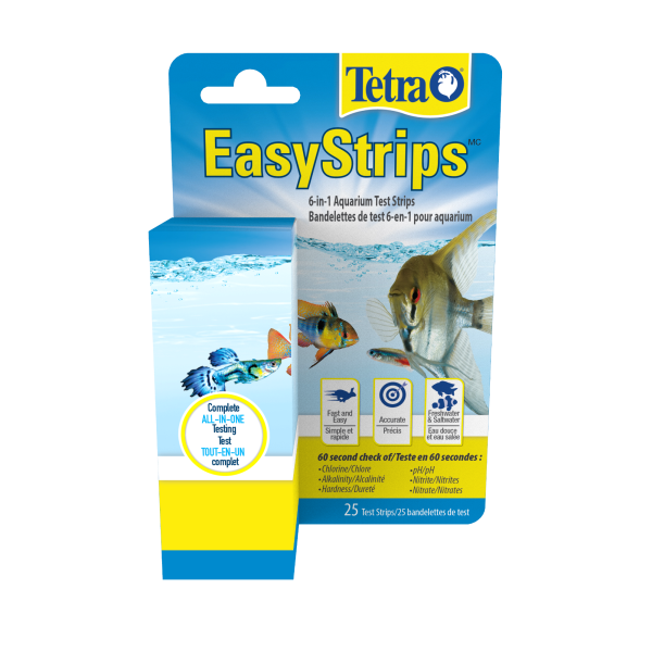 Tetra Easy Strips 6 in 1 Test 16C 25 pk