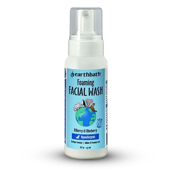 earthbath Foaming Facial Wash Bilberry &amp; Blueberry 8 oz
