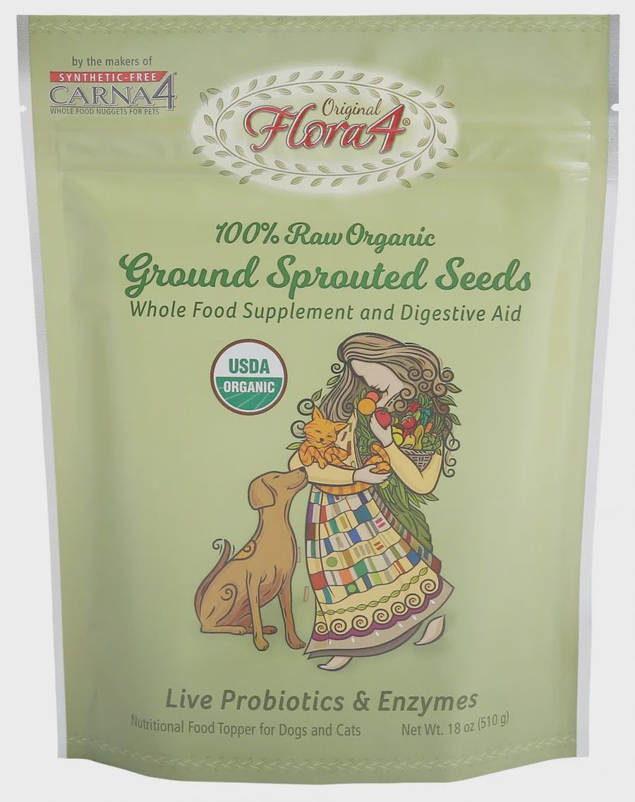 Carna4 - Flora4 Sprouted Seed Food Topper - 18oz