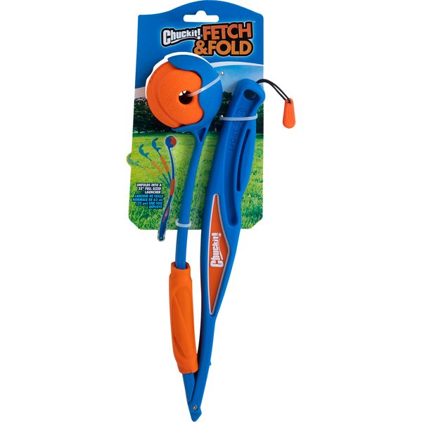 CHUCK IT! Fetch&amp;Fold Launcher Med Ball 25"