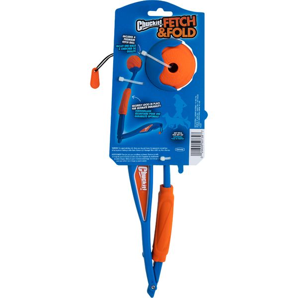 CHUCK IT! Fetch&amp;Fold Launcher Med Ball 25"