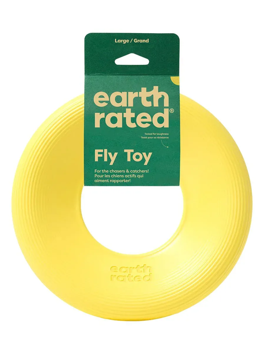 Earth Rated TPE Flyer Toy Yellow Large