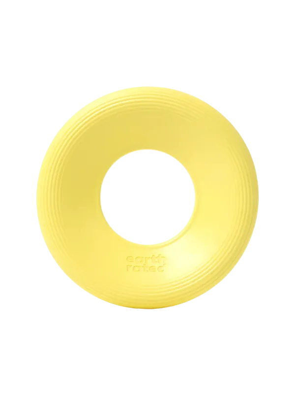 Earth Rated TPE Flyer Toy Yellow Large