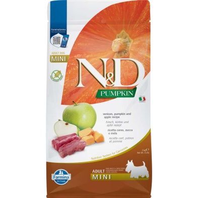 Farmina N&amp;D PUMPKIN Dog Venison &amp; Apple Adult MINI 2kg