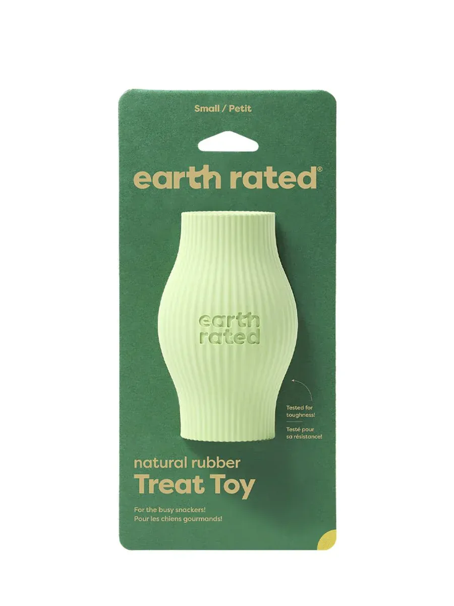 Earth Rated Rubber Treat Toy Green Small (15-45 lb)