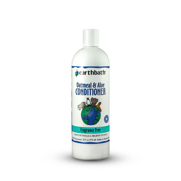 earthbath Oatmeal &amp; Aloe Conditioner Fragrance Free 16 oz