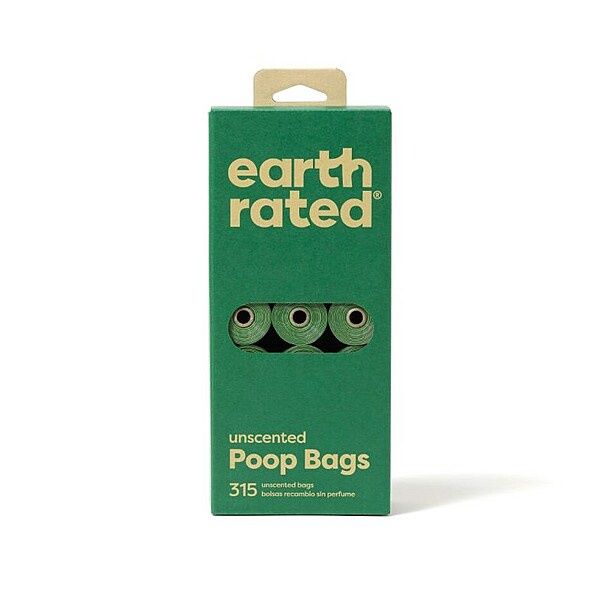 Earth Rated Unscented Refill Bags | 21 Rolls 315 Bags