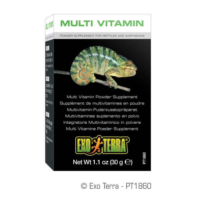 Exo Terra Multi Vitamin Powder Supplement - 1.1 oz / 30 g