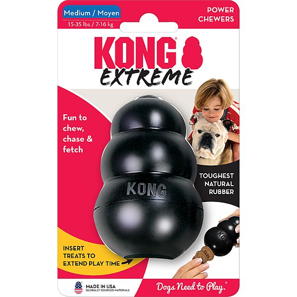 KONG Extreme Black Medium (15-35 lbs)