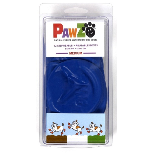 PAWZ Medium to 3" Blue 12 pk