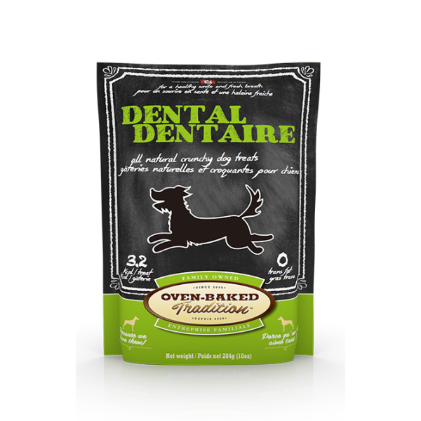 Oven-Baked Tradition Dog Treat Dental 10 oz
