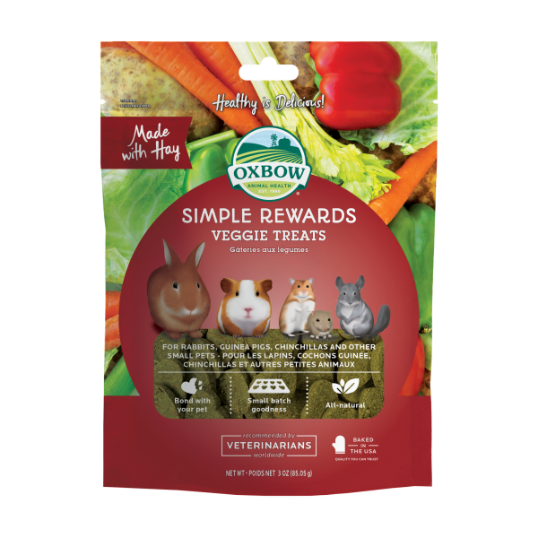 OXBOW Simple Rewards Veggie Treats 85 g
