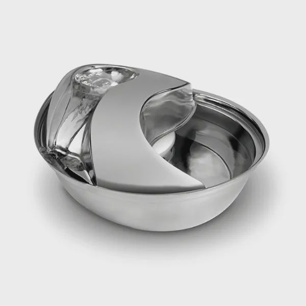 PIONEER PET Raindrop Stainles Steel Fountain - 96 oz