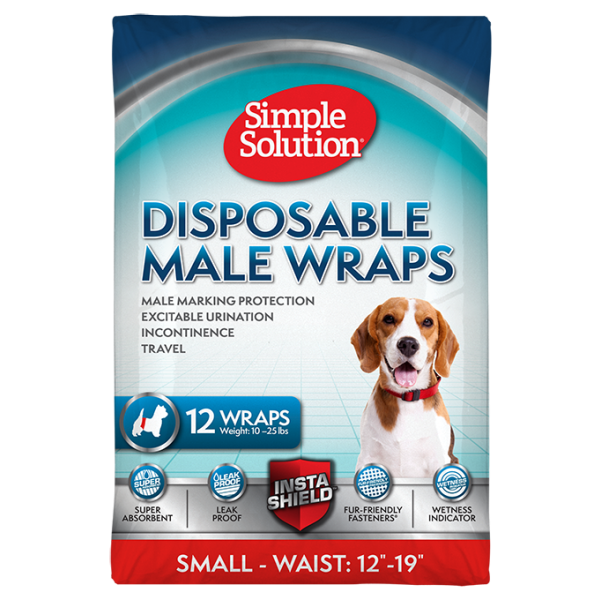 Simple Solutions Disposable Male Wrap Small