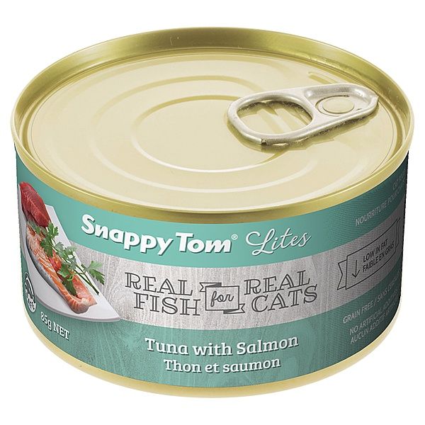 Snappy Tom Lite Tuna with Salmon 85GM | Cat