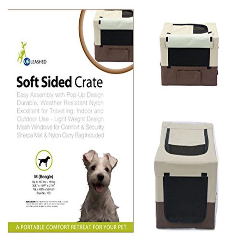 UNLEASHED Soft Sided Retreat Medium 30x20x21"