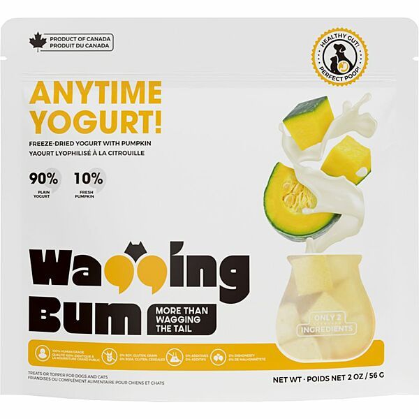WaggingBum Freeze Dried Yogurt with Pumpkin 56g