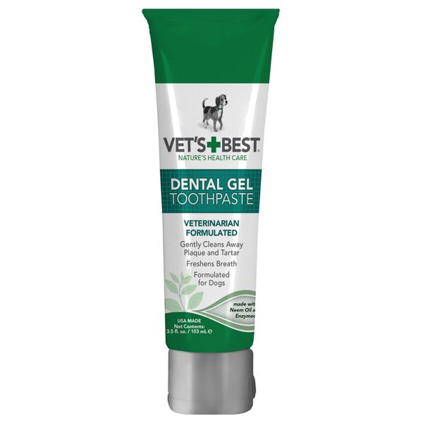 Vet's Best Dental Gel Toothpaste 3.5OZ