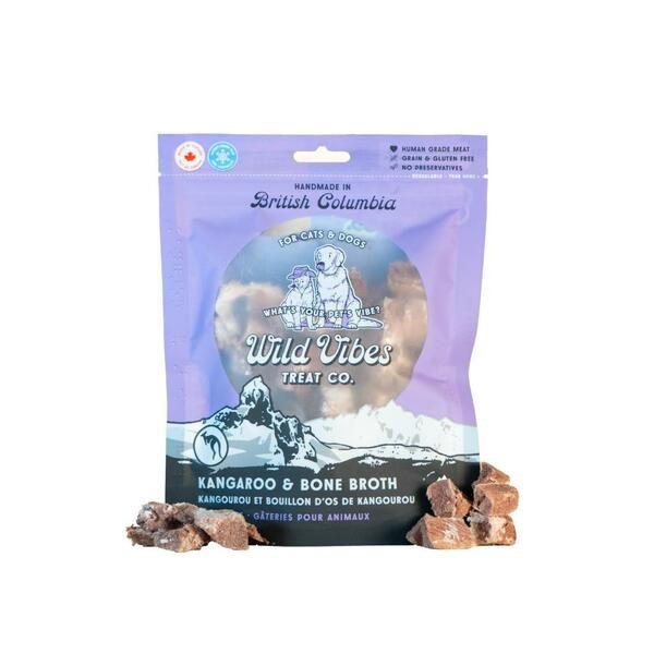Wild Vibes Kangaroo &amp; Bone Broth-58g