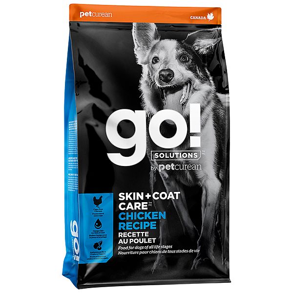 GO! Skin &amp; Coat Chicken with Grain Recipe, Size: 3.5 LB