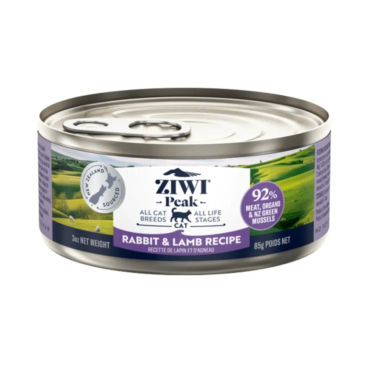 ZIWI Peak Cat Rabbit &amp; Lamb Recipe, Size: 85g
