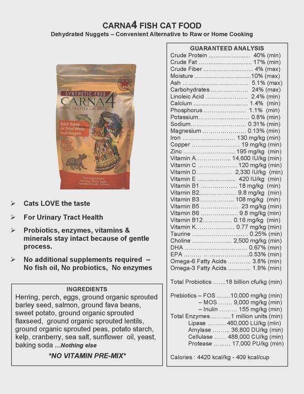 Carna4 - Cat - Fresh Fish Formula Herring &amp; Salmon